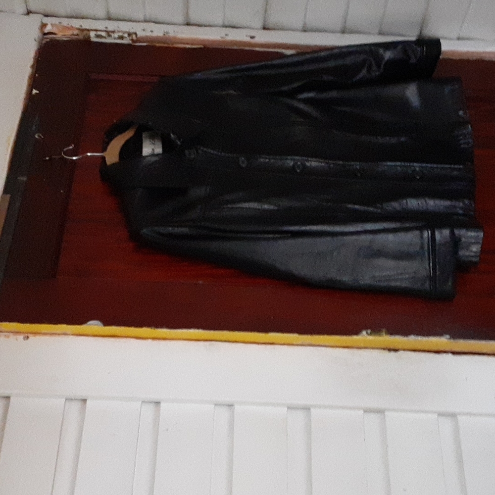 VINTAGE Jordan Keith sz Medium buttery soft buttery Leather button down jacket
